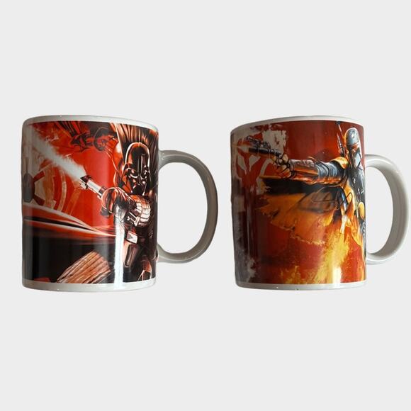 Galerie Star Wars Coffee Mugs Luke v. Darth Vader / Han v. Boba Fett - Picture 3 of 8